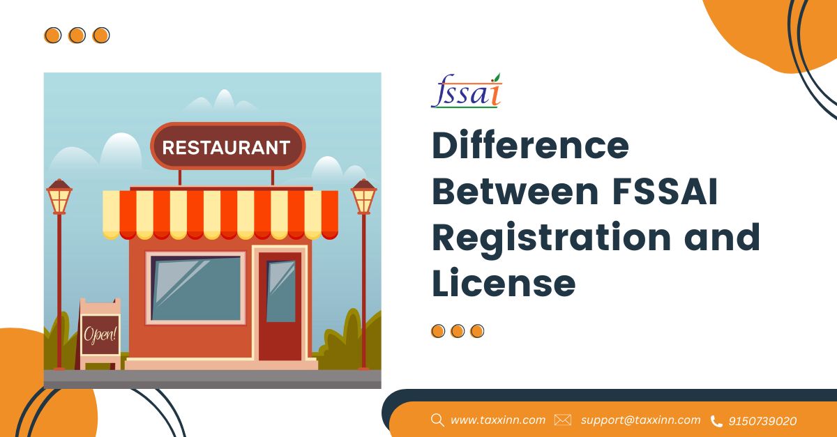 Get to Know the Difference Between FSSAI Registration and License.