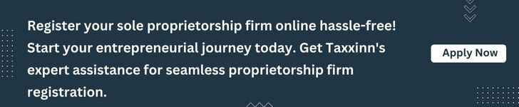 sole proprietorship firm registration in india